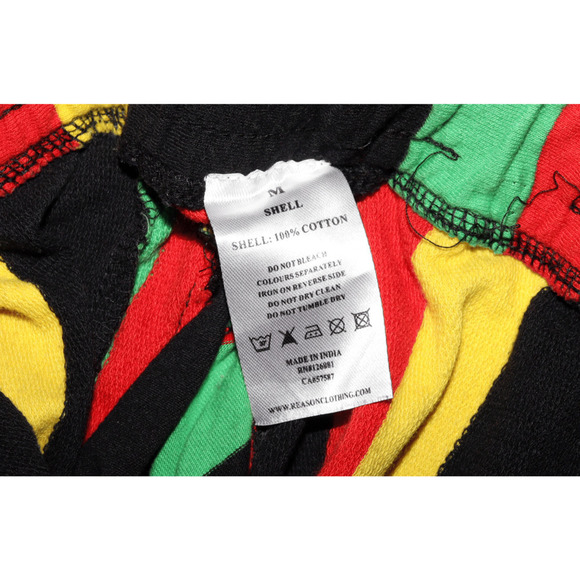 Reason Brand Colorful Men’s Cotton Shorts Size Medium - Picture 6 of 6